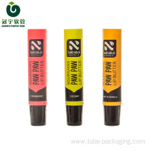 10g cosmetic plastic tube for lipstick packaging